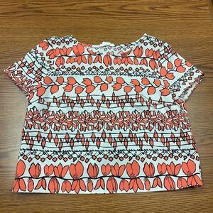 BCNU Scallop Cross Back Top sz M